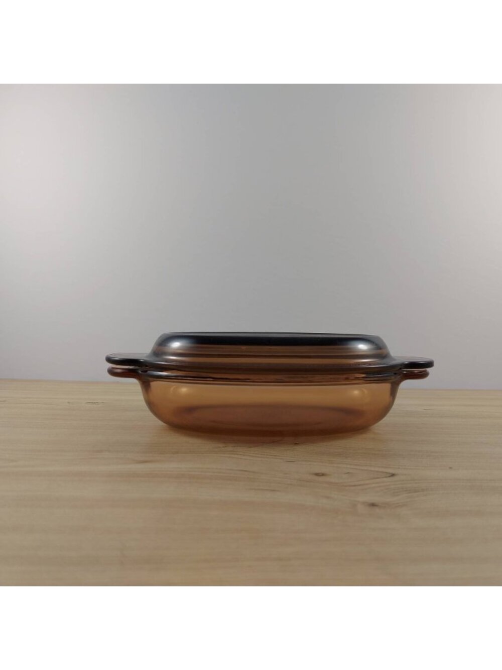 Corning Visions Amber Small Individual Serving Casserole Dish V-14-B